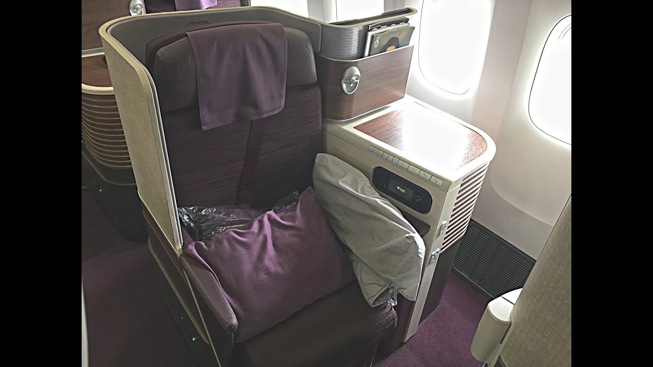 'THAI TERRIFIC' - Thai Airways long-haul Business Class [by inflightexpert]