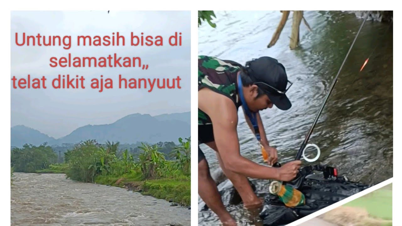 Menegangkan,,detik2 selamat dari banjir sungai Laban.