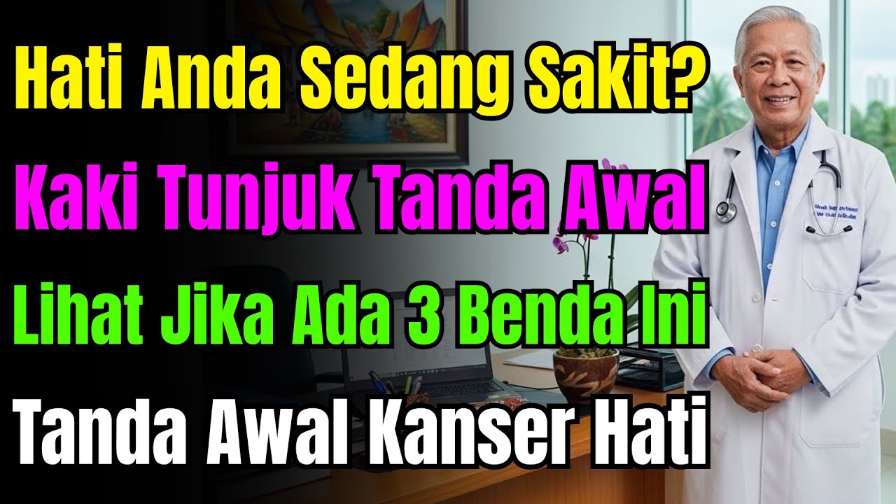 Lihat Kaki Anda! Jika Ada 3 Tanda Ini, Hati Mungkin Rosak! Awas Sirosis & Kanser. Jangan Abaikan.