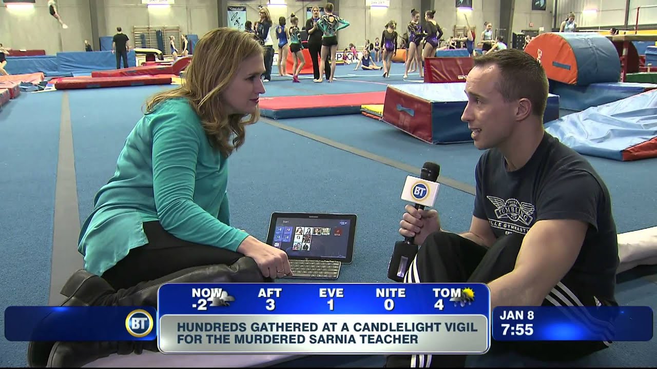 OAKGym Breakfast Television - Oakville Gymnastics Club City TV