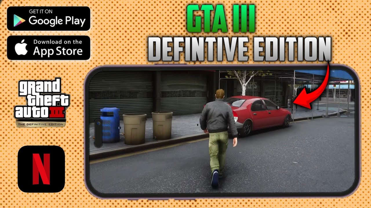 GTA 3 Definitive Edition Mobile (Android/iOS) With CLEO Cheats - 4K GFX Graphics
