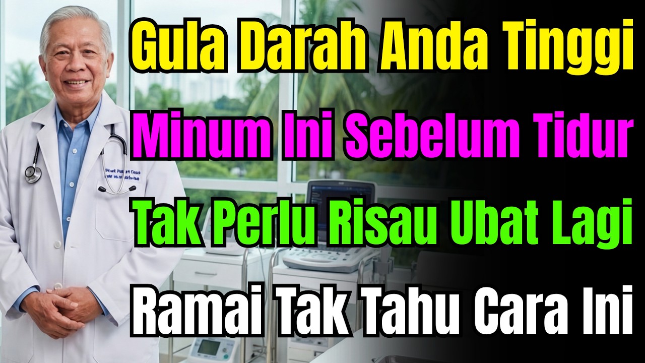 Makan 'Serbuk' Ini Sebelum Tidur, Ubat Kencing Manis Tak Perlu! Rahsia Doktor Turunkan Gula Darah.