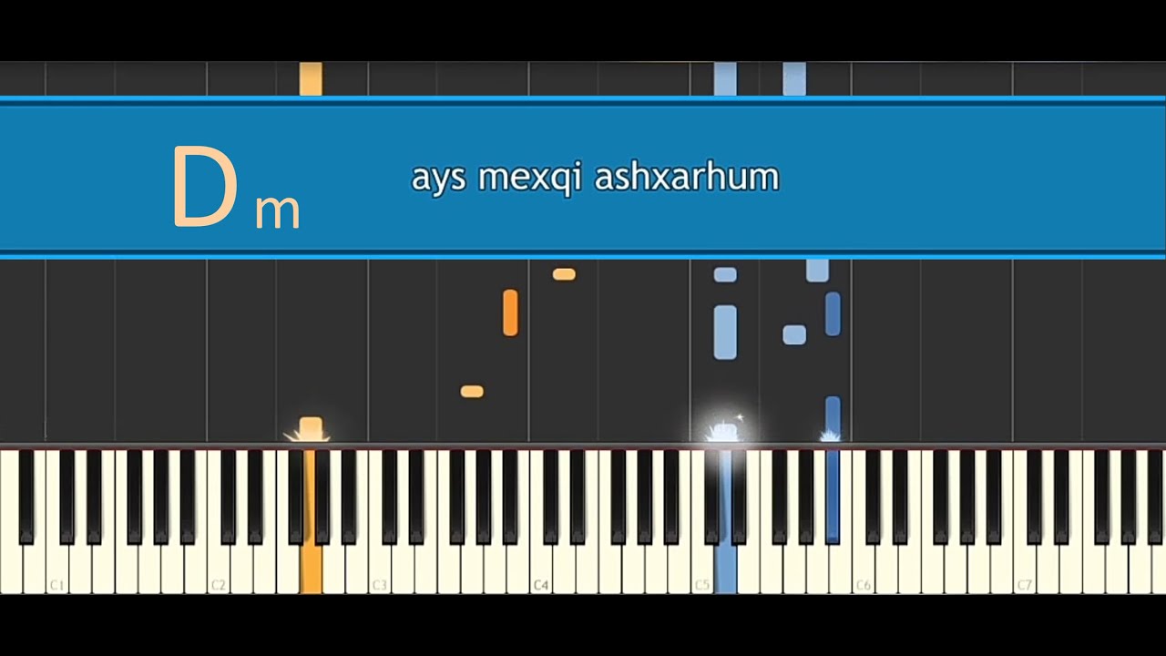 Ays mexqi ashxarhum  Այս մեղքի աշխարհում