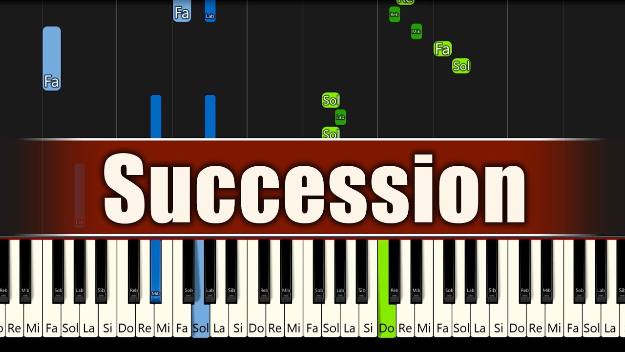 Succession - Dizi Müziği - Piyano