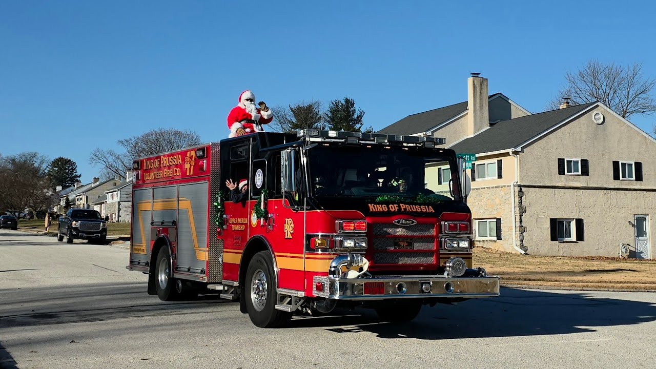 King of Prussia Fire Company Santa Run - December 24, 2025