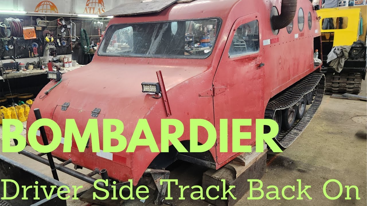 Простая установка ширококолейных путей 1955 года | Bombardier