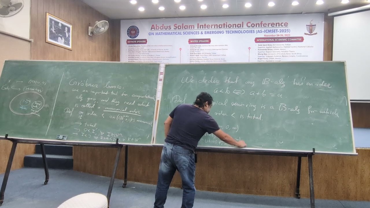 Lecture 1 (Part-C) | Idempotent and Tropical Methods in Mathematics | Dr. Cristhian E. Garay López |