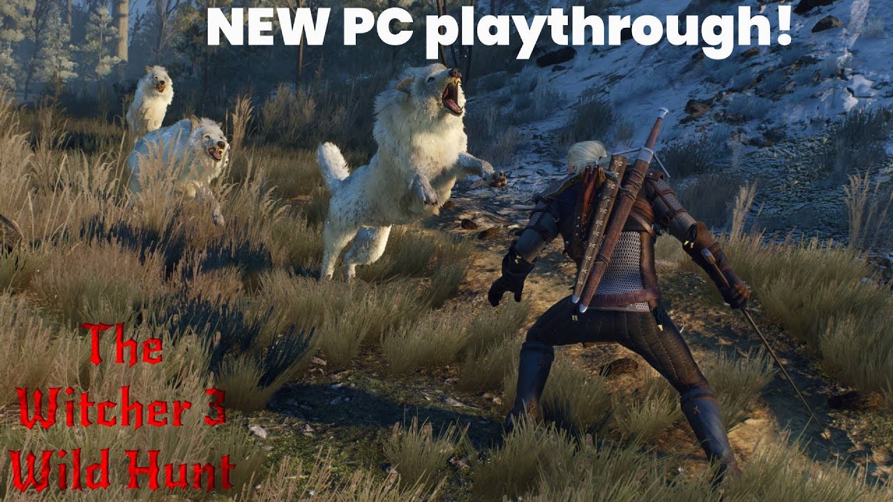 NEW CHANNEL  The Witcher 3 New Playthrough (Part 1) Please Subscribe!!