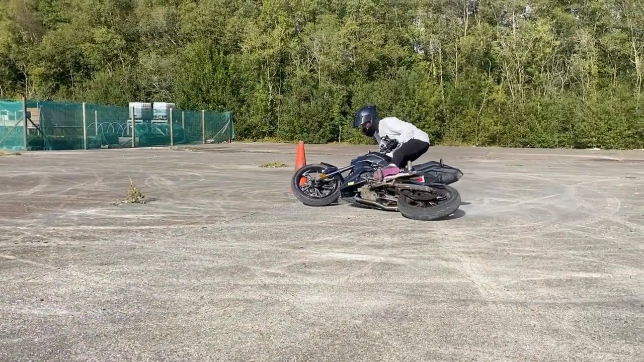 Zontes zt 125 u wheelie and drift edit