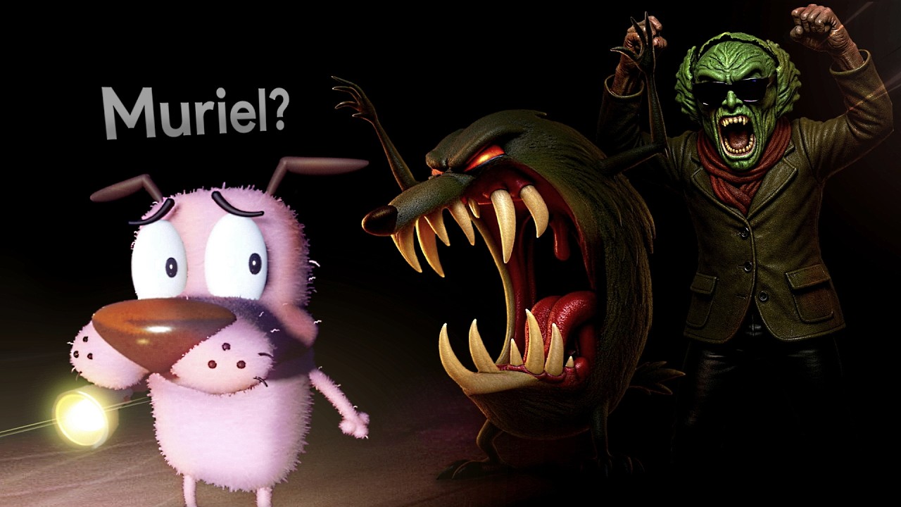 Hicieron un Juego de Terror de Coraje el Perro Cobarde..