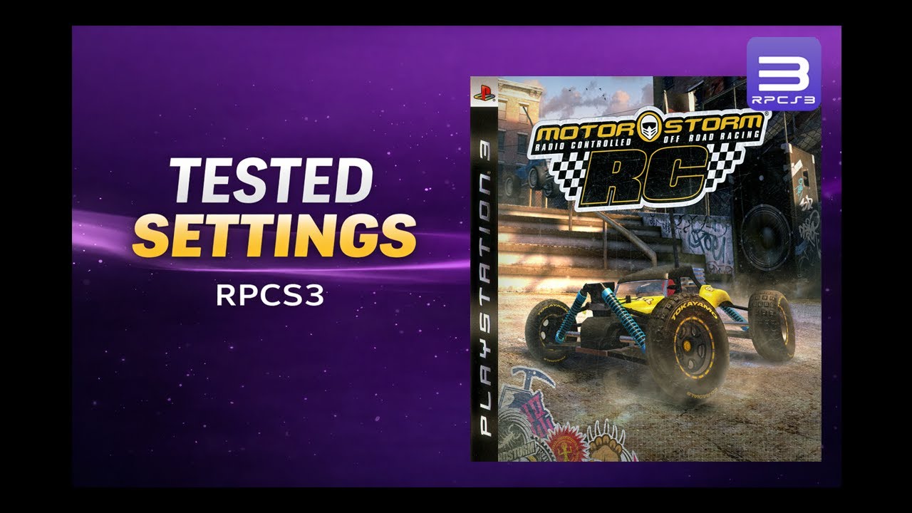MOTORSTORM RC | PS3 RPCS3 Settings Guide 2025 🏎️💨