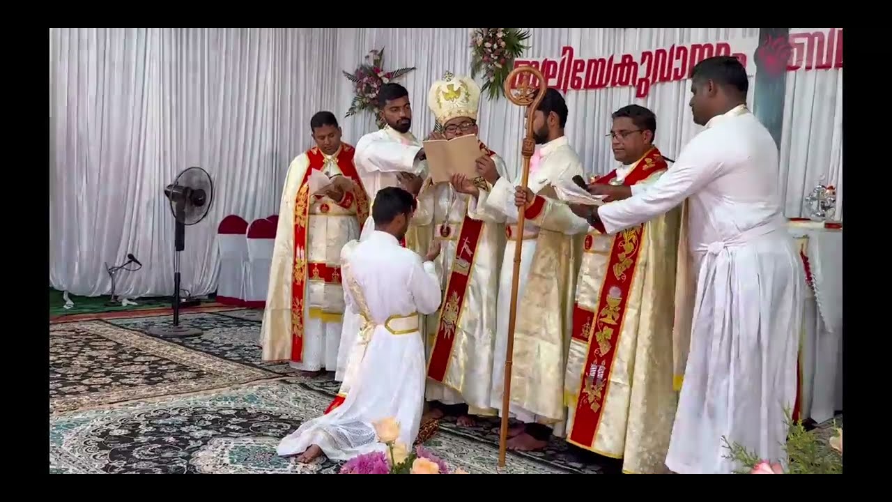 ORDINATION AND THE FIRST HOLLY MASS OF FR. VIBIN MATHOOR CMI