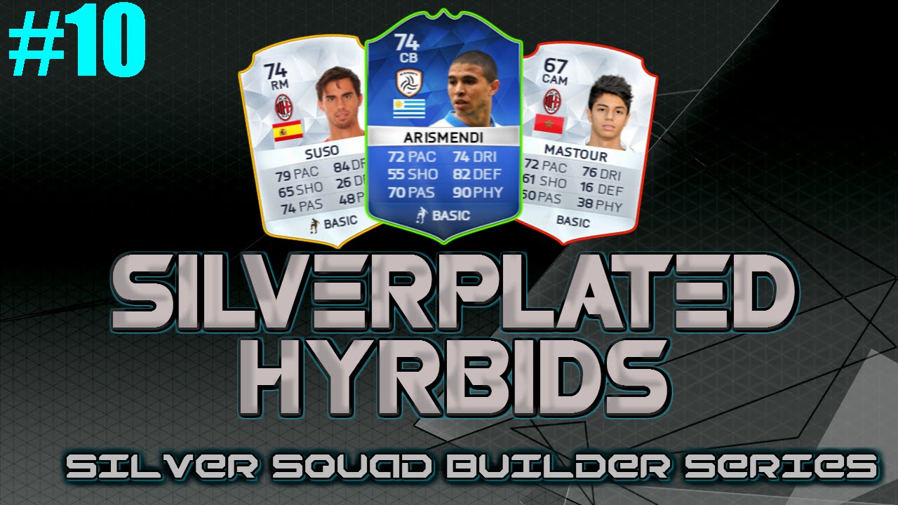Fifa 16 - SILVERPLATED HYBRIDS #10 - 4231(2)