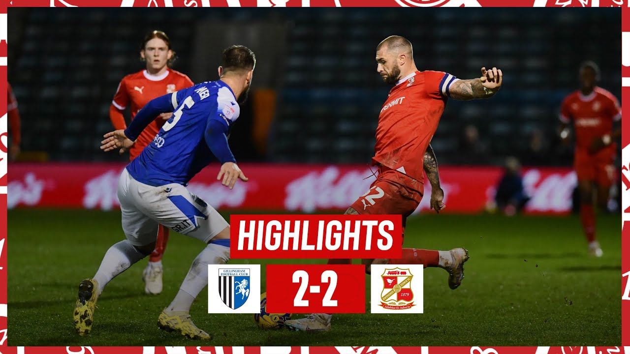 Extended Highlights: Gillingham vs Swindon Town