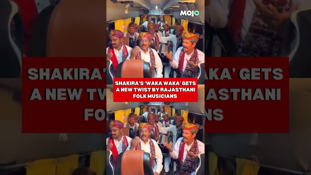 Viral Video | Shakira’s Waka Waka Goes DESI | Rajasthani Folk Version Breaks the Internet!