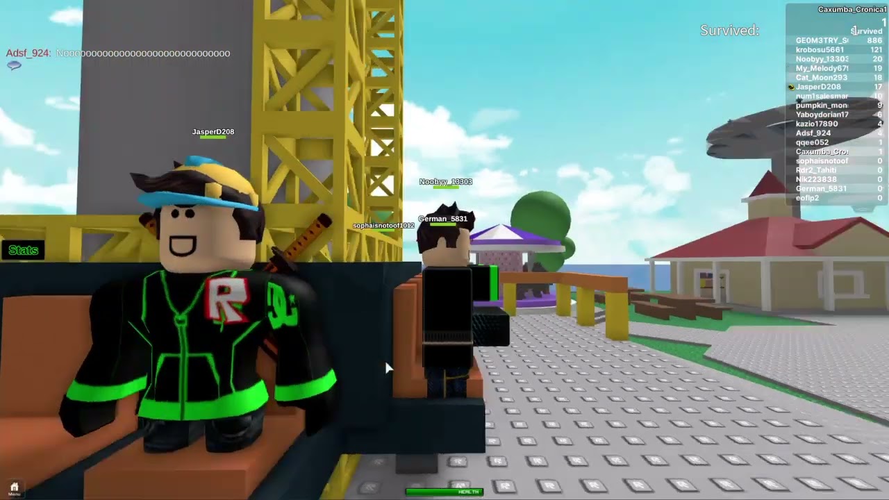 Roblox Natural Disaster antigaço!