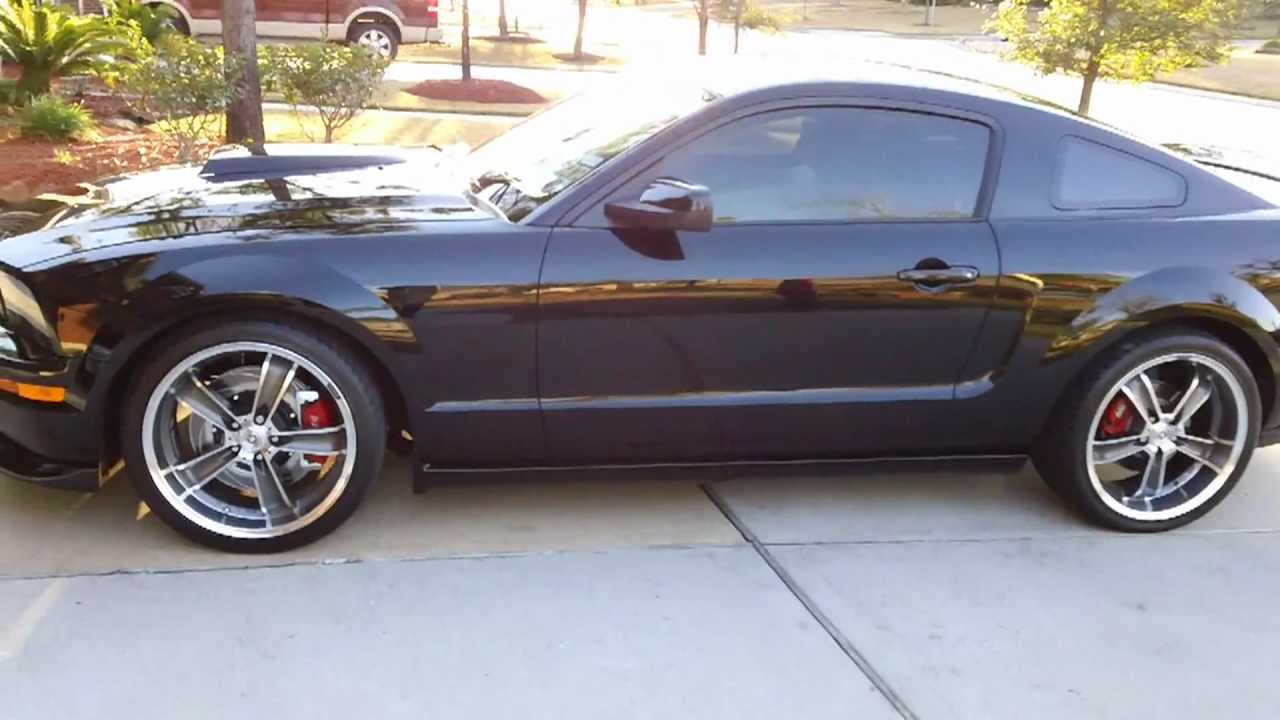 2005 Mustang GT Bassani Exhaust Cold Start & Walk Around