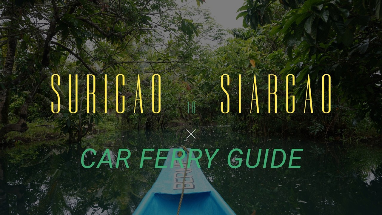 How to car ferry to Siargao (COMPLETE GUIDE)