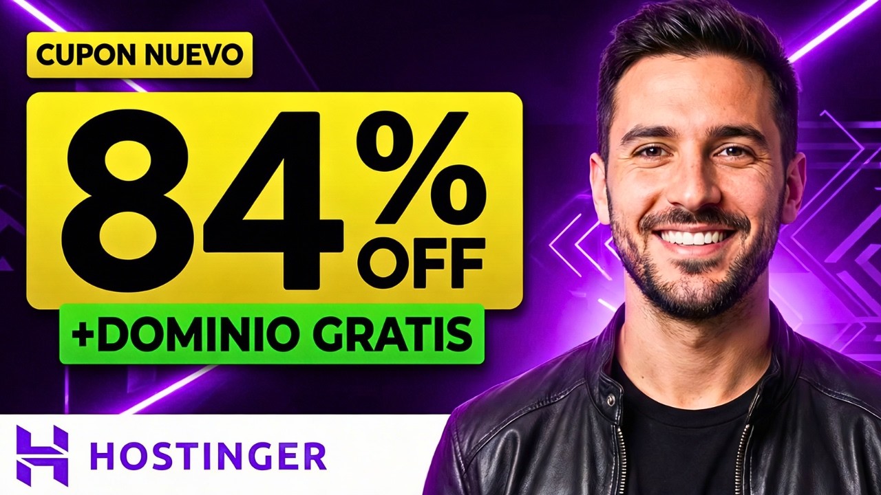 MEJOR CODIGO DE CUPON DE HOSTINGER 2026