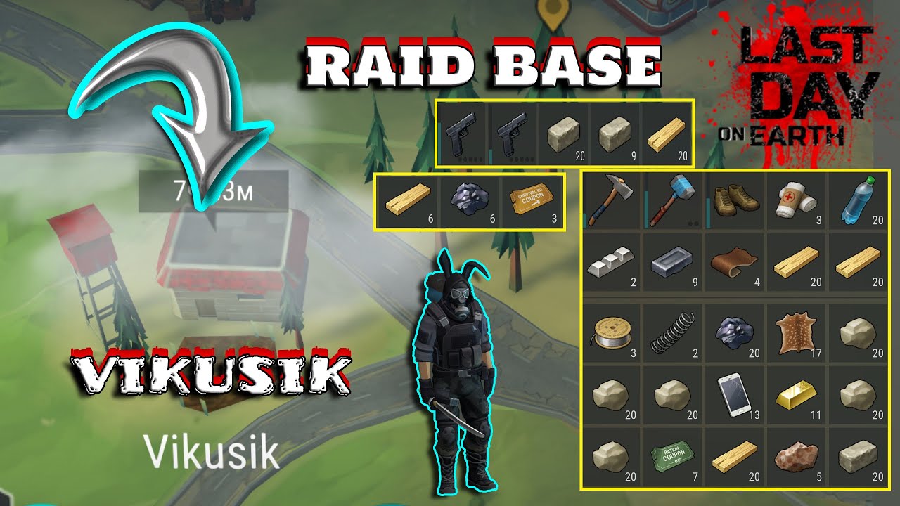 VIKUSIK RAID BASE! LDOE: SURVIVAL