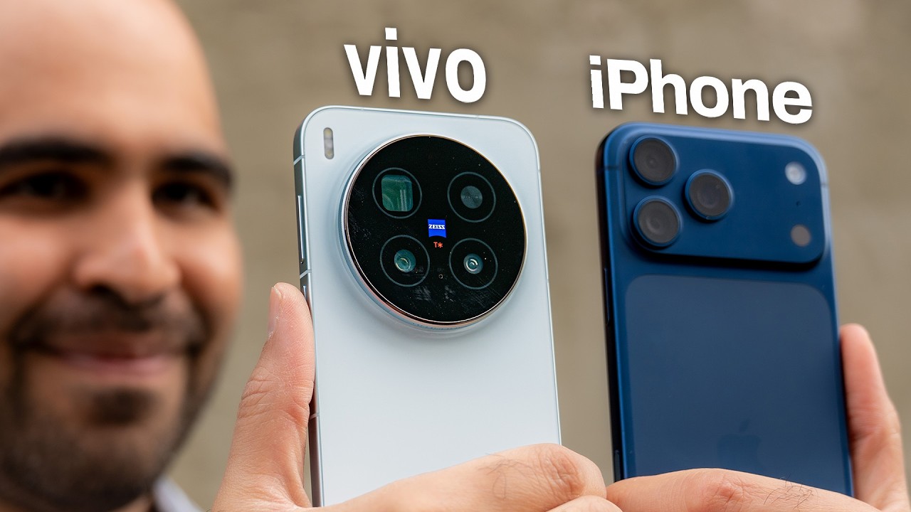vivo X300 Pro против iPhone 17 Pro Max – Камера, батарея, производительность!