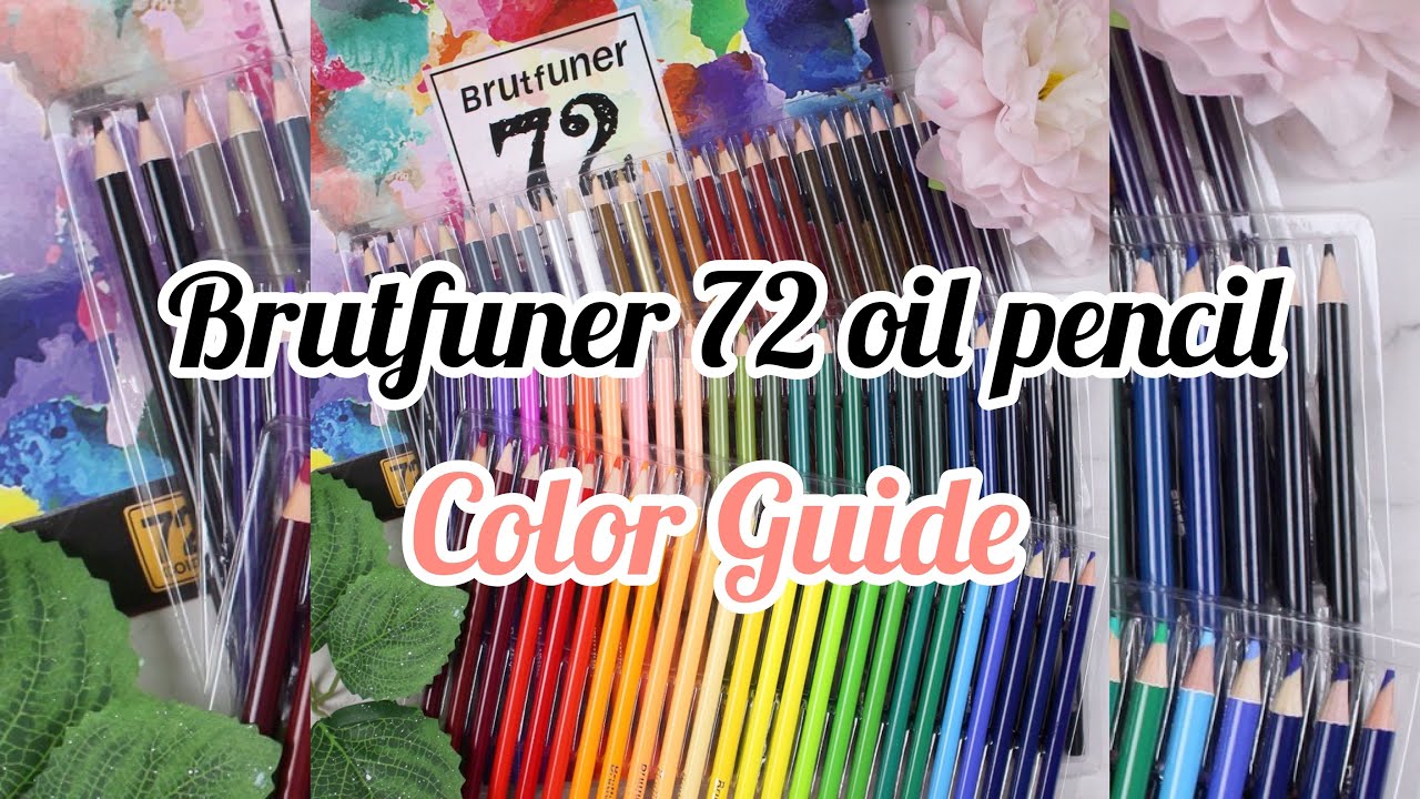 Brutfuner Oil Pencil reviews + Color Guide