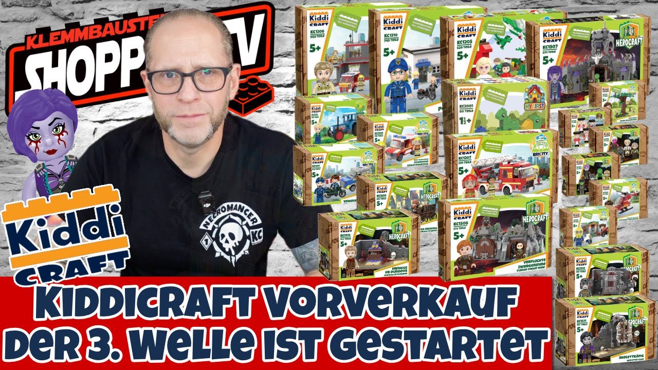 Kiddicraft  Vorverkauf für die 3. Welle  ist gestartet