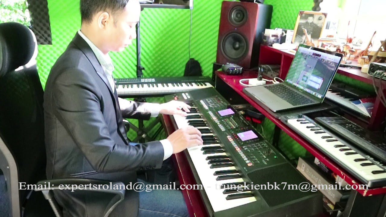 ROLAND E A7 | LỜI ĐẮNG CHO CUỘC TÌNH | BACKUP TK 2 01 | Made by Trung Kien