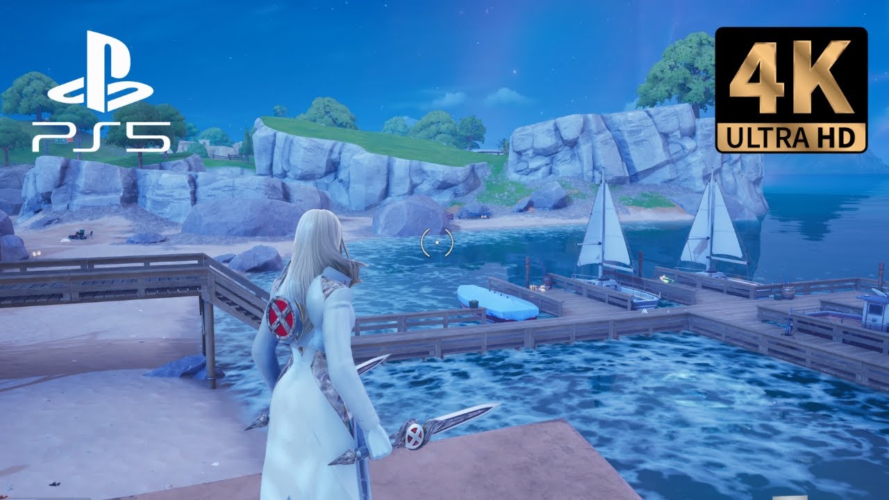 Fortnite Emma Frost Skin Gameplay | PS5 (4K 60FPS) | Zero Build | Chapter 7 Season 1