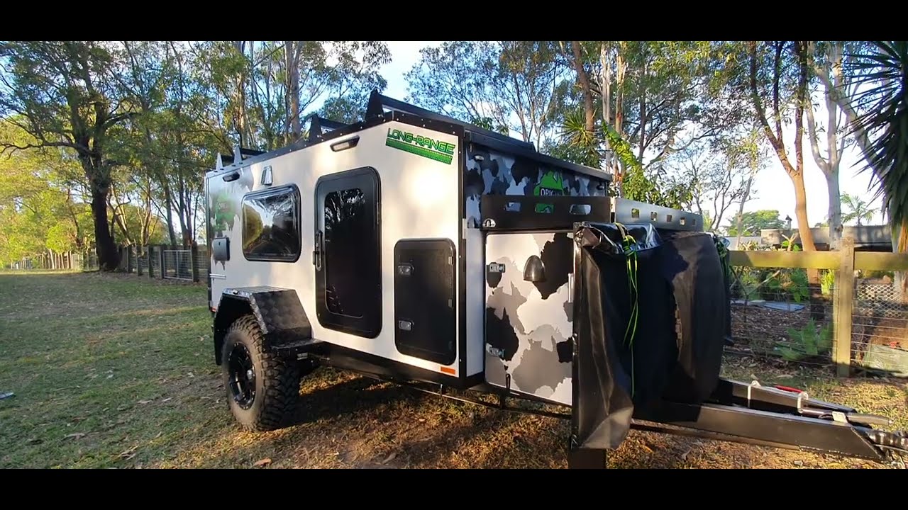 Australian Camper Trailers: Quality, Innovation, Adventure! Check out the WHITE Long-Range V3