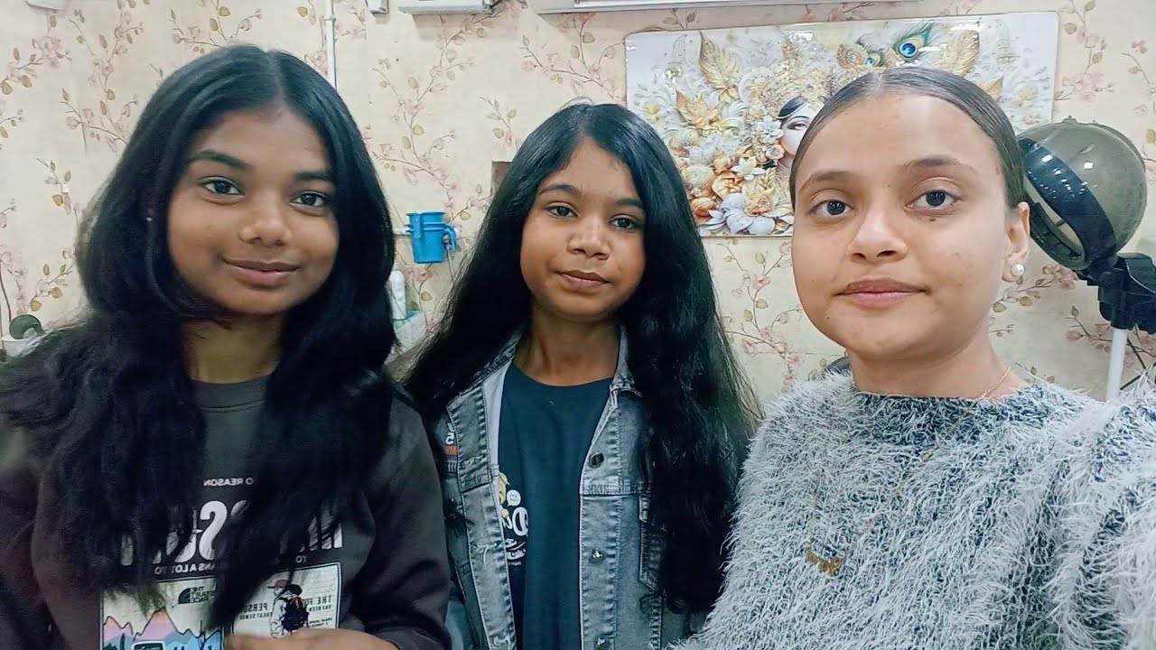 Finally Ananya Aur Pinky Ka Haircut Hogyaa😍