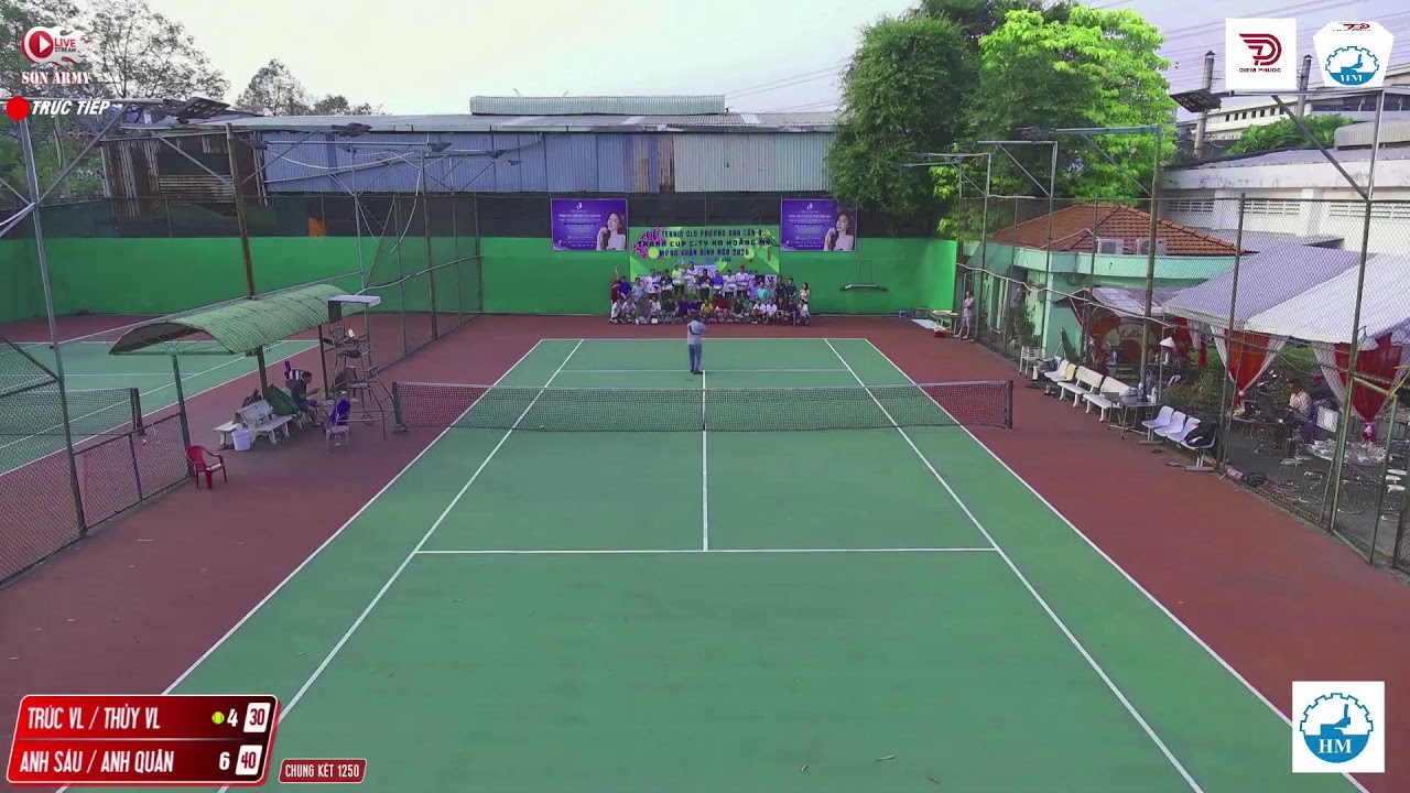 GIẢI TENNIS CLB PHƯƠNG ANH LẦN 8🏆TRANH CUP CÔNG TY XÂY DỰNG HOÀNG MỸ 🏆