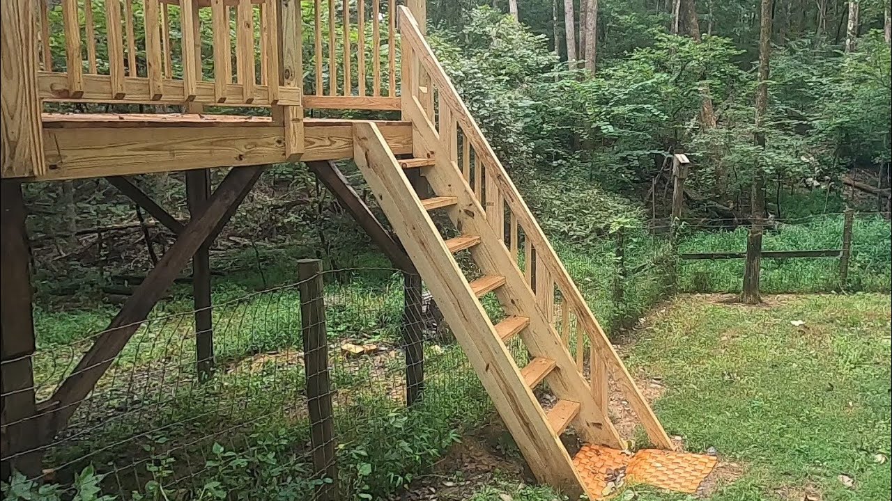Ladder Or Stairs? - The Treehouse Project - Part 16