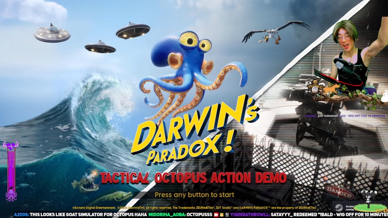 METAL GEAR SOLID EASTER GAME - DARWIN'S PARADOX (Demo)