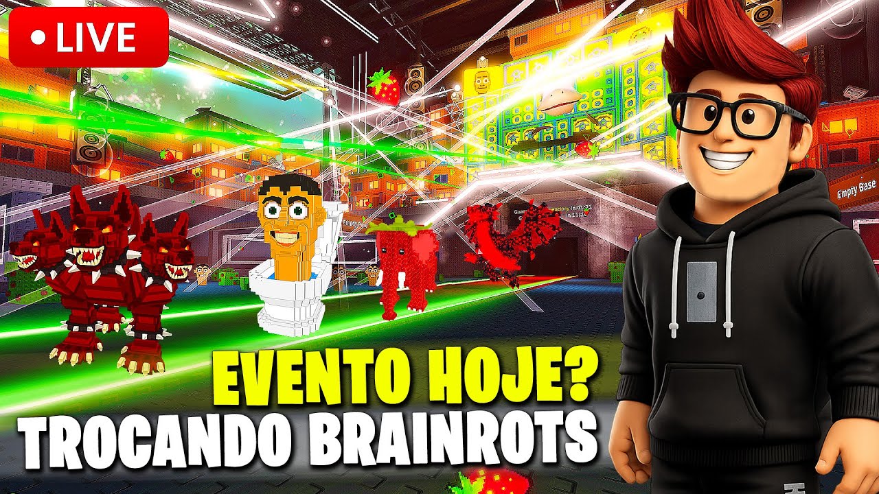 😎 ROUBE UM BRAINROT AO VIVO 🔥 