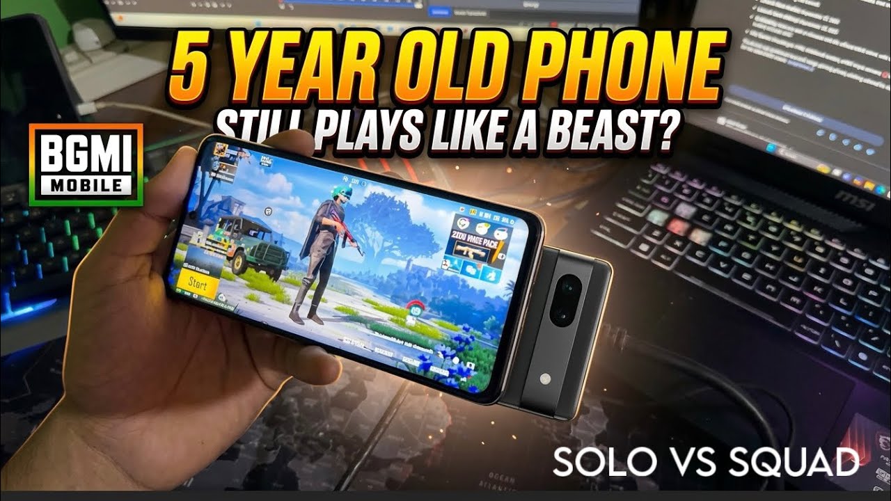 iQOO Z5 BGMI Test in 2026 😱 5 Year Old Phone Still Smooth? #iqoo 