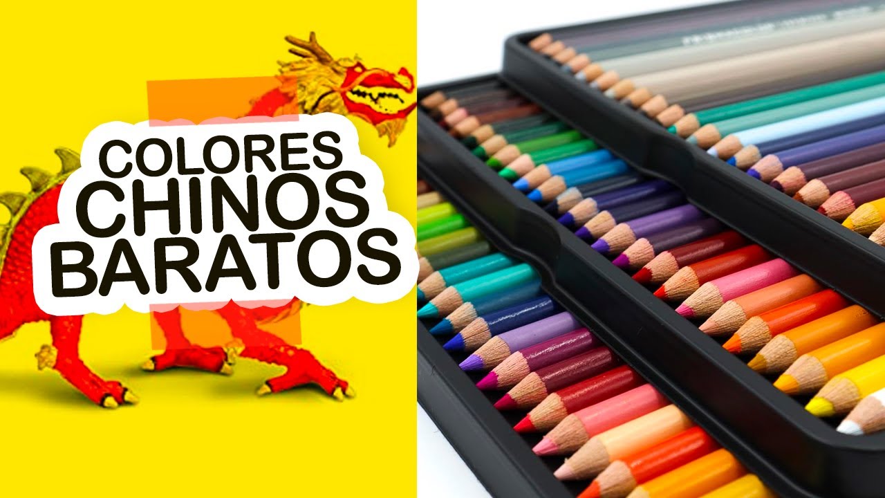 Lápices de colores CHINOS BARATOS que se parecen a los Prismacolor Premier