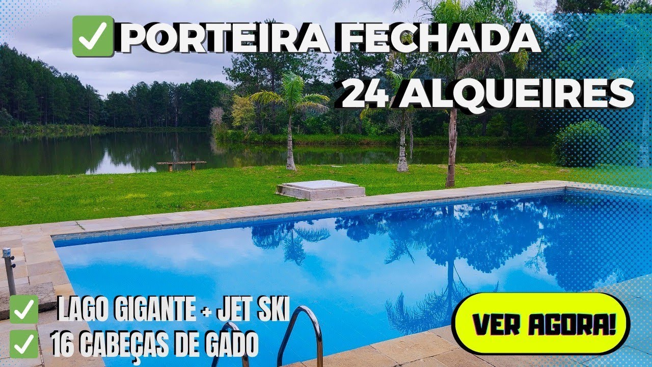 Sítio 17 Alqueires em Santa Isabel - Lago Gigante - 16 Cabeças de Gado (VÍDEO COMPLETO COM DRONE)