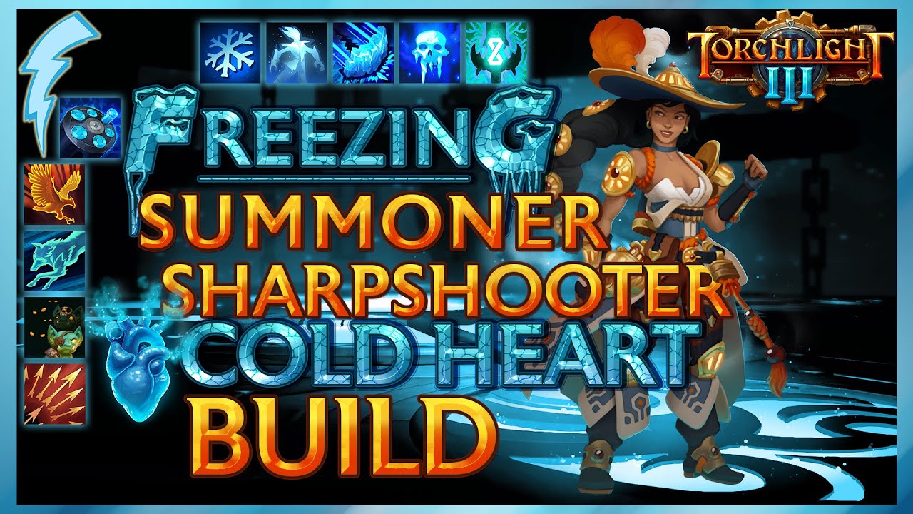 Torchlight 3 - Freezing Summoner (Sharpshooter + Cold Heart Build)