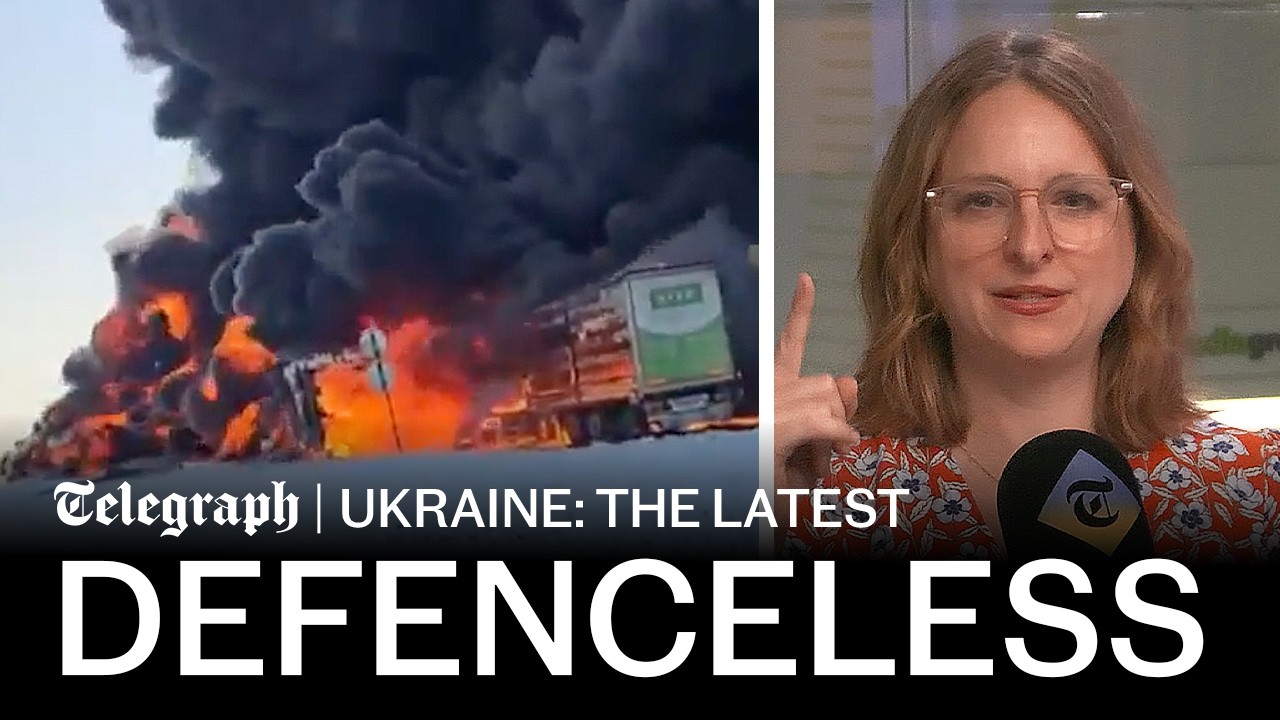 Crimea's 'highway of death' under attack as Russia defenceless in the Mediterranean | Ukraine war