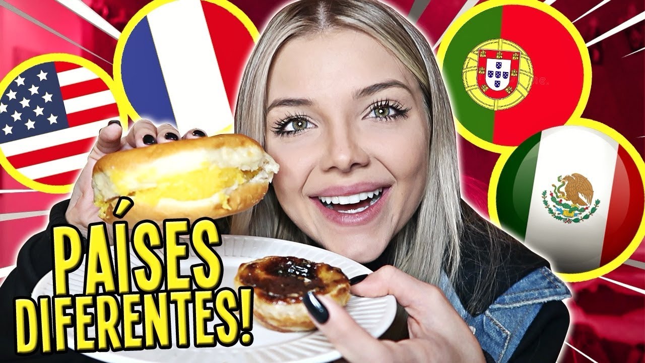 24 HORAS COMENDO COMIDAS DE PAÍSES DIFERENTES