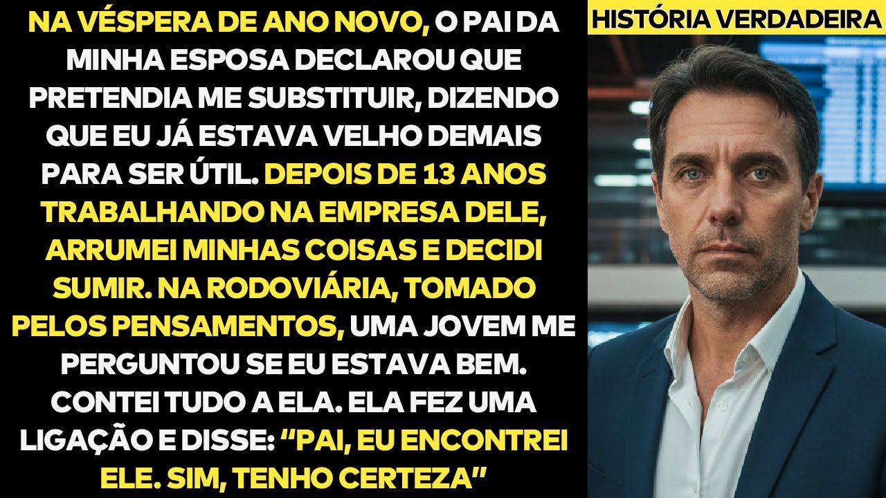 O Pai Da Minha Esposa Anunciou Na Véspera De Ano Novo Que Vão Me Substituir