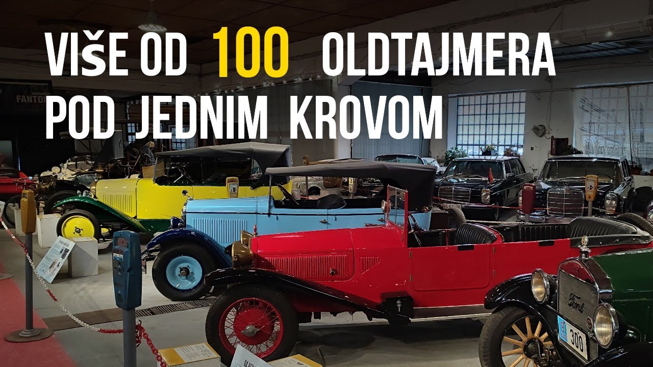 Muzej automobila Beograd. Više od 100 oldtajmera pod jednim krovom