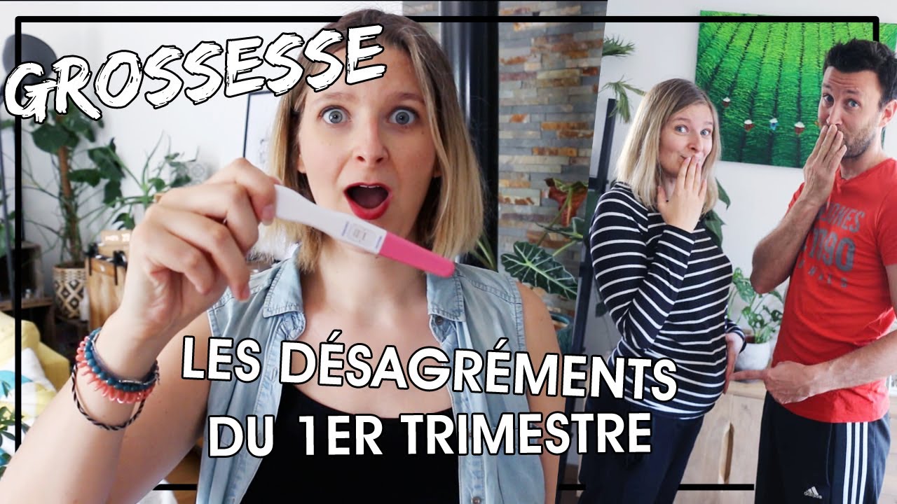 Grossesse 🤰: les désagréments du premier trimestre SANS tabou 😱 (fatigue 😴, nausées 🤢, douleurs...)