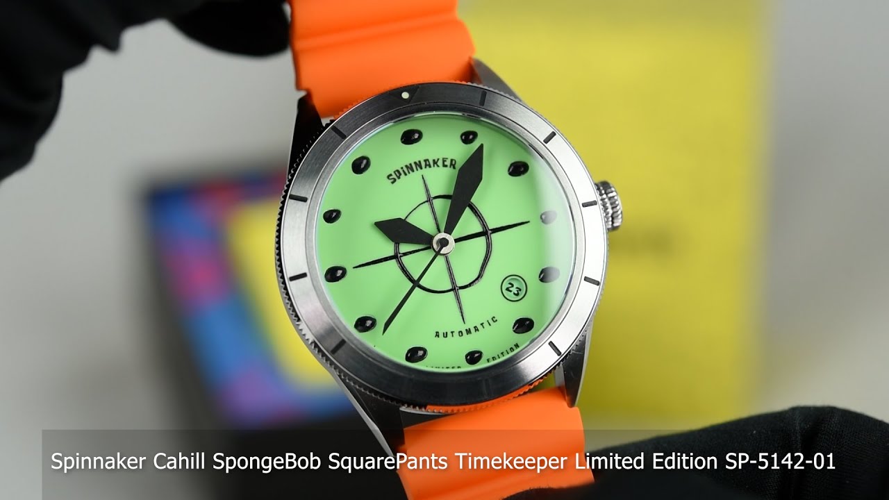 Spinnaker Cahill SpongeBob SquarePants Timekeeper Limited Edition SP-5142-01