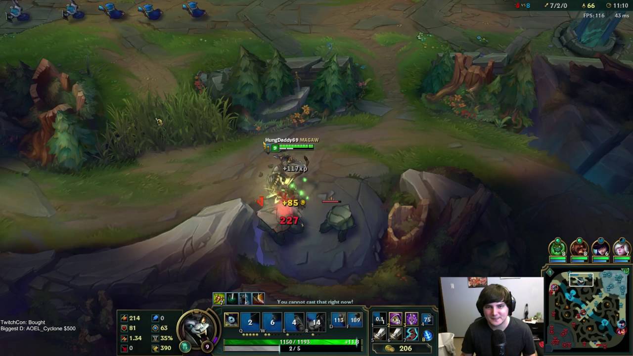 Dekar173 Rengar Top vs Nasus 37-9-12 Patch 6.10