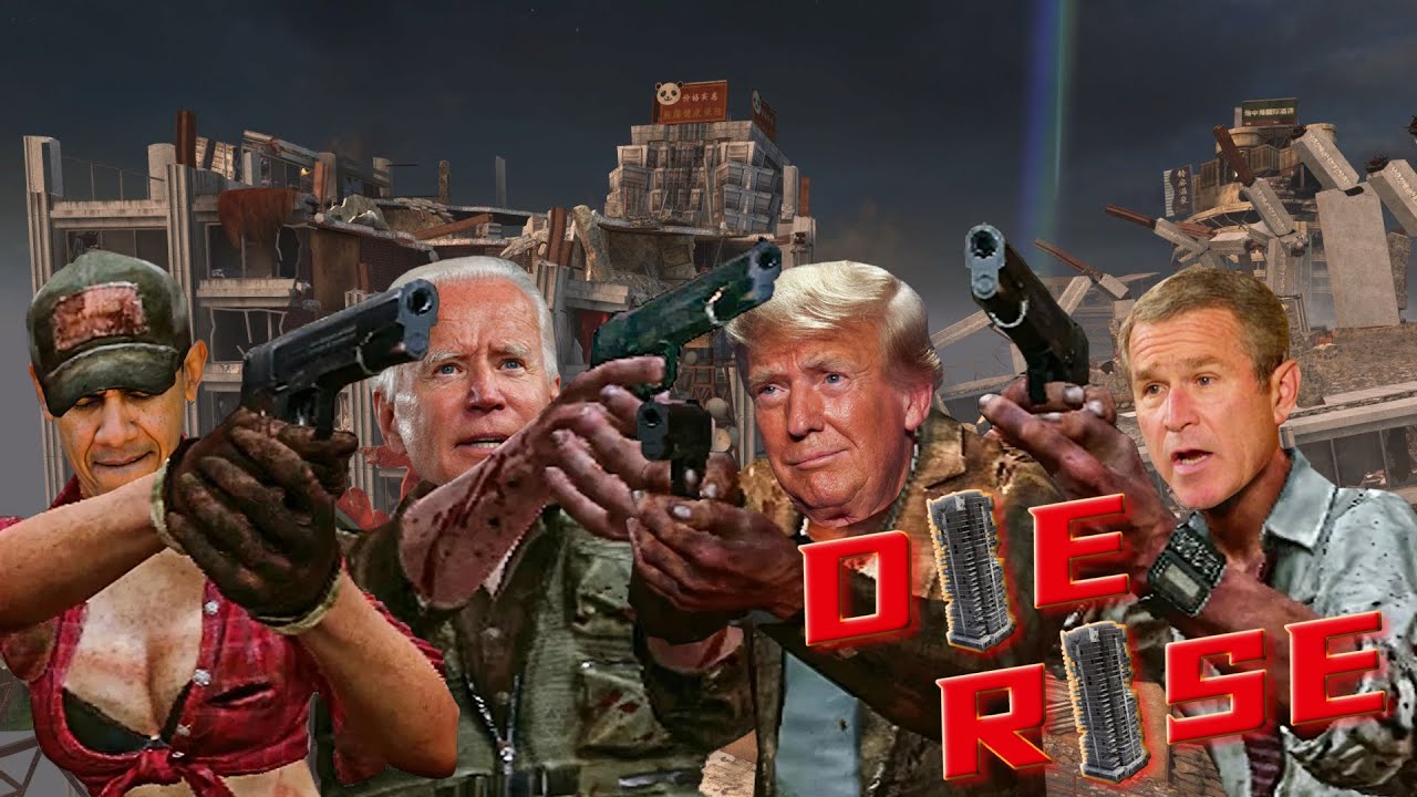 The Presidential Zomboys scale Die Rise