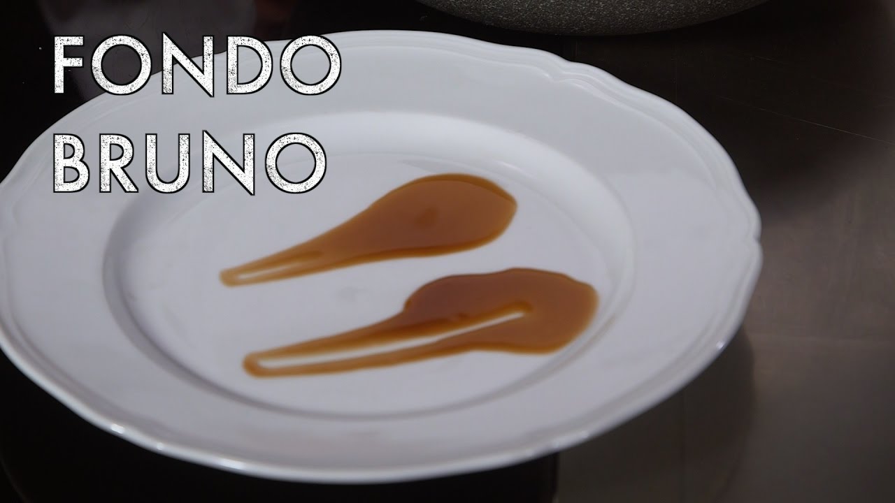 Fondo bruno - Metodo illustrato dallo Chef Fabio Tacchella