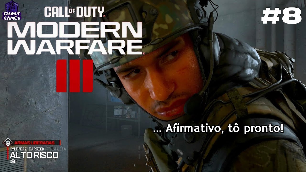 Missão 8 : Alto risco CALL OF DUTY MODERN WARFARE 3