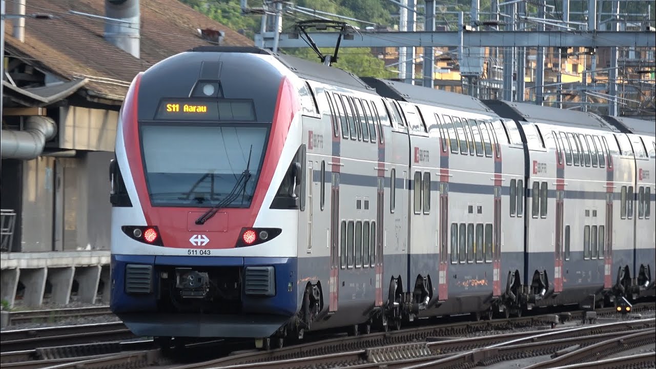 Trains at Winterthur Train Station, Switzerland | Winterthur Bahnhof | August 2023 Pt.1